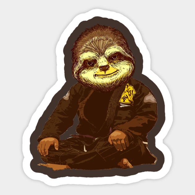 Sloth is my spirit animal Sticker by huwagpobjj